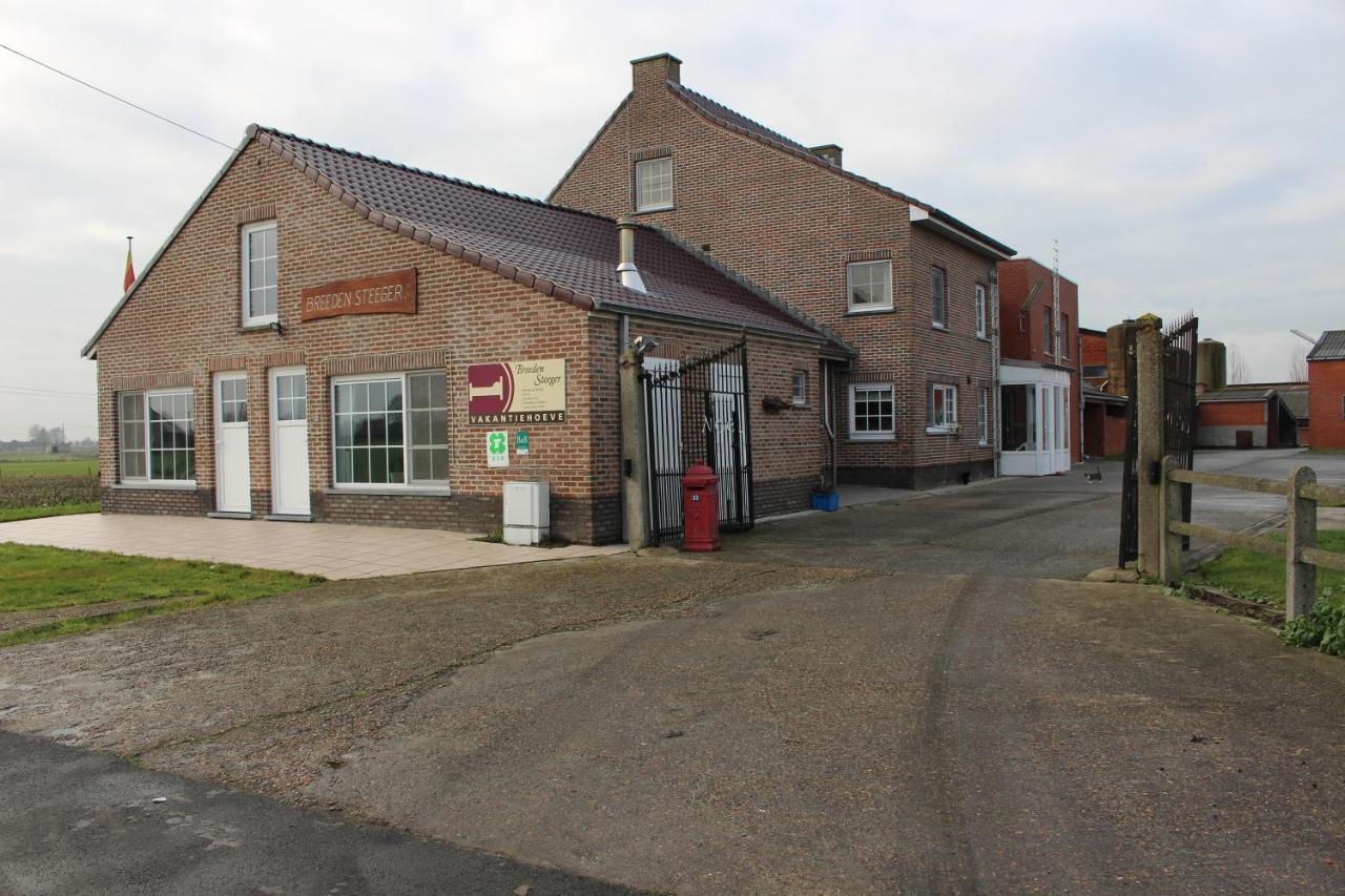 Breeden Steeger Hoeve Lichtervelde Eksteriør bilde